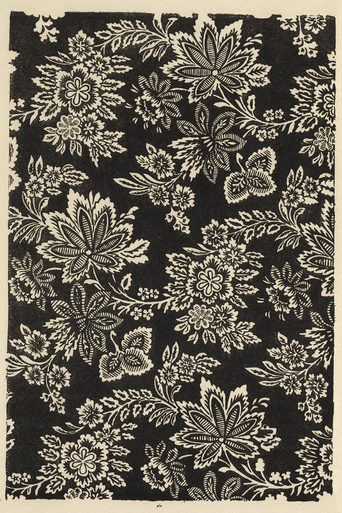 An illustration from A text book dealing with ornamental design for woven fabrics, 1900, leaf 69