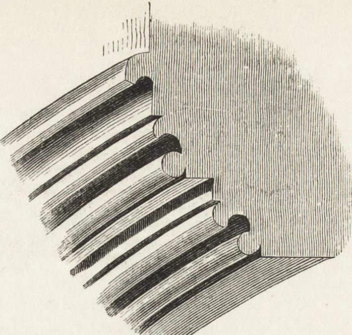An illustration from An introduction to the study of Gothic architecture, 1861, leaf 116