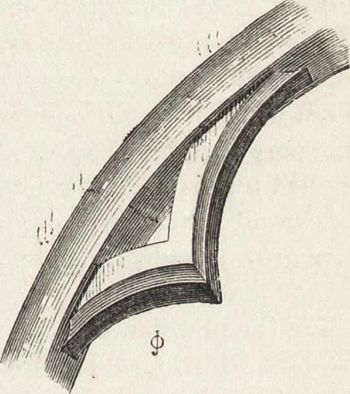 An illustration from An introduction to the study of Gothic architecture, 1861, leaf 140