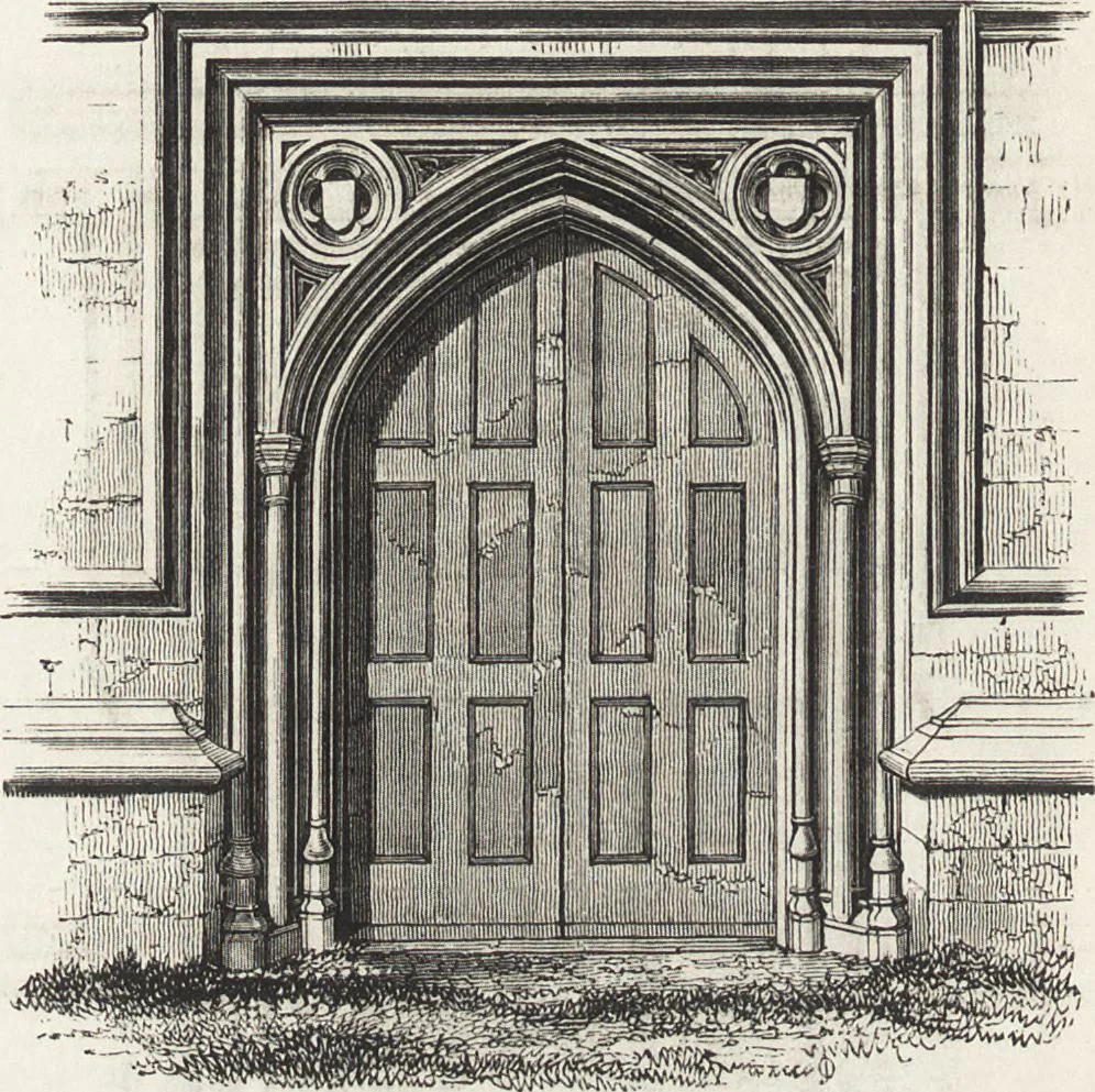 An illustration from An introduction to the study of Gothic architecture, 1861, leaf 193
