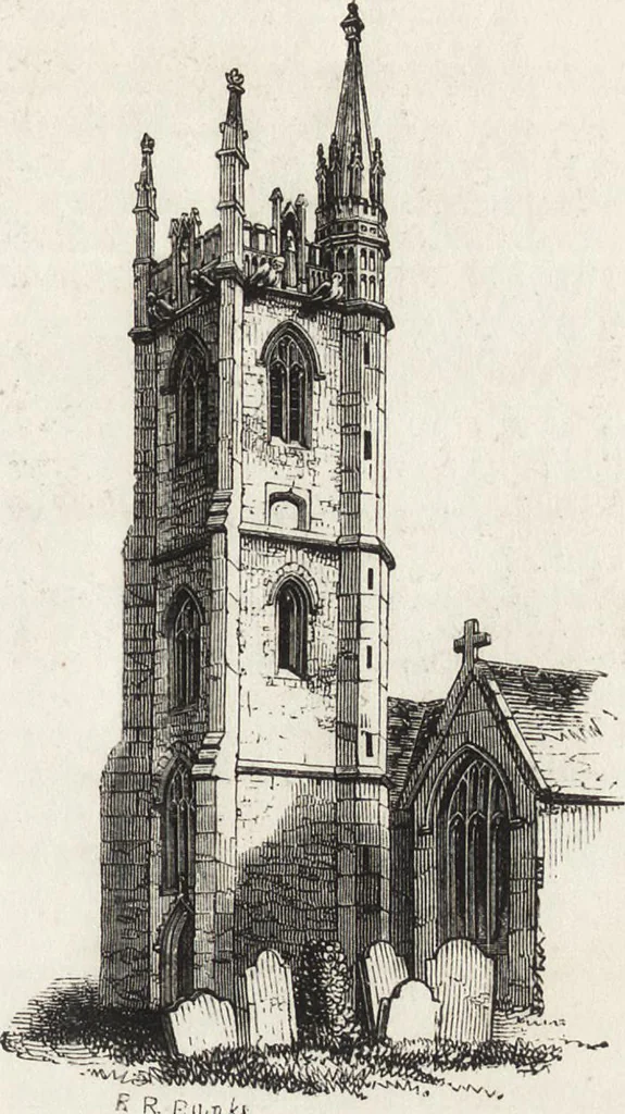 An illustration from An introduction to the study of Gothic architecture, 1861, leaf 196