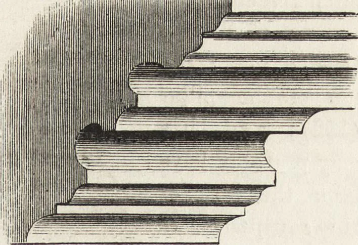 An illustration from An introduction to the study of Gothic architecture, 1861, leaf 198