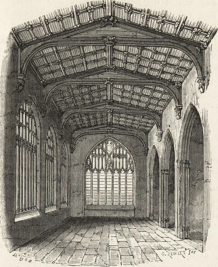An illustration from An introduction to the study of Gothic architecture, 1861, leaf 200