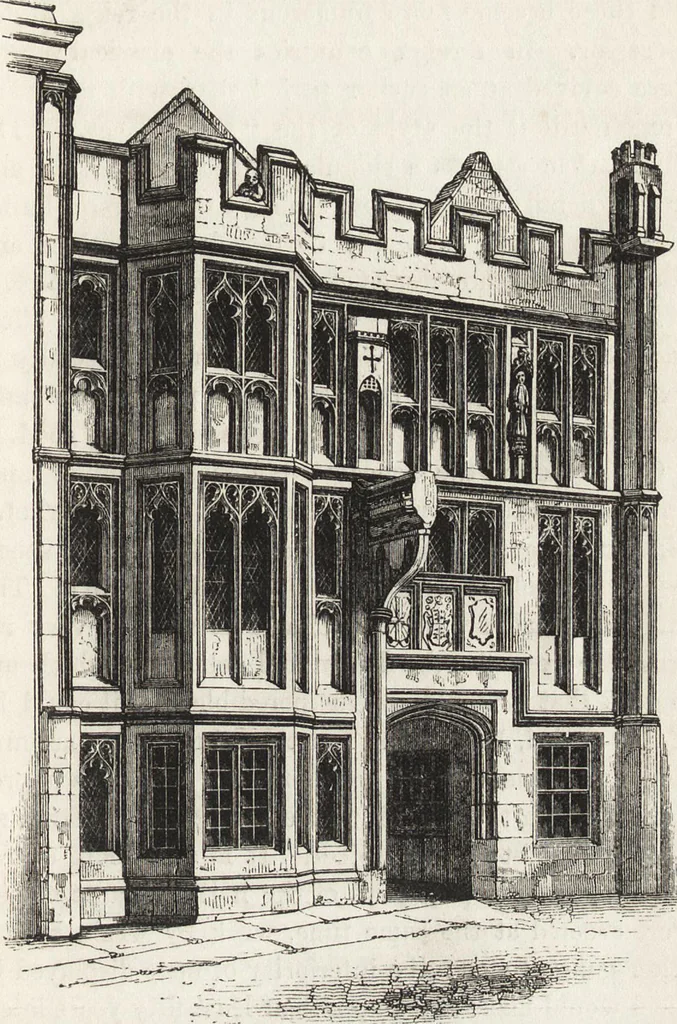 An illustration from An introduction to the study of Gothic architecture, 1861, leaf 202