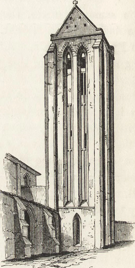 An illustration from An introduction to the study of Gothic architecture, 1861, leaf 227