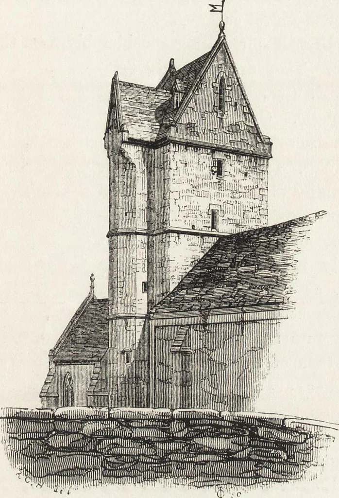 An illustration from An introduction to the study of Gothic architecture, 1861, leaf 228
