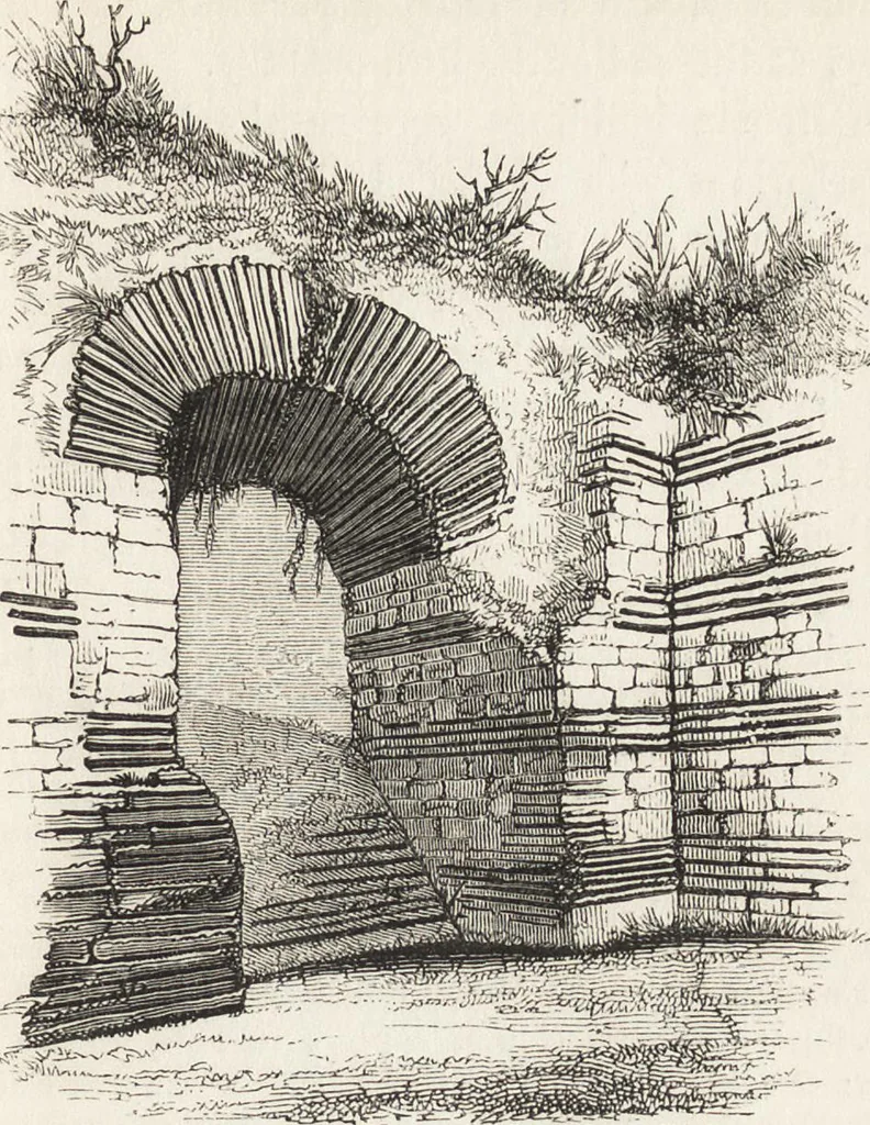 An illustration from An introduction to the study of Gothic architecture, 1861, leaf 24
