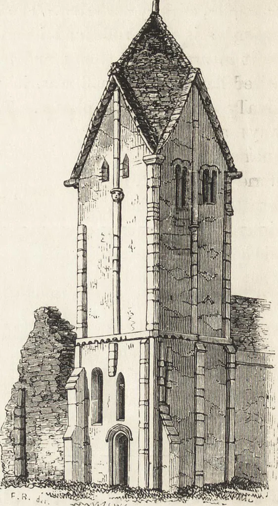 An illustration from An introduction to the study of Gothic architecture, 1861, leaf 39