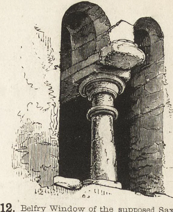 An illustration from An introduction to the study of Gothic architecture, 1861, leaf 41