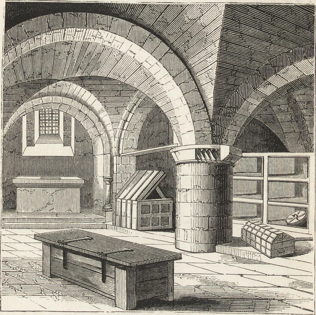 An illustration from An introduction to the study of Gothic architecture, 1861, leaf 43