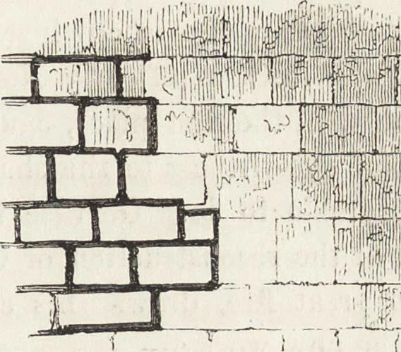 An illustration from An introduction to the study of Gothic architecture, 1861, leaf 58