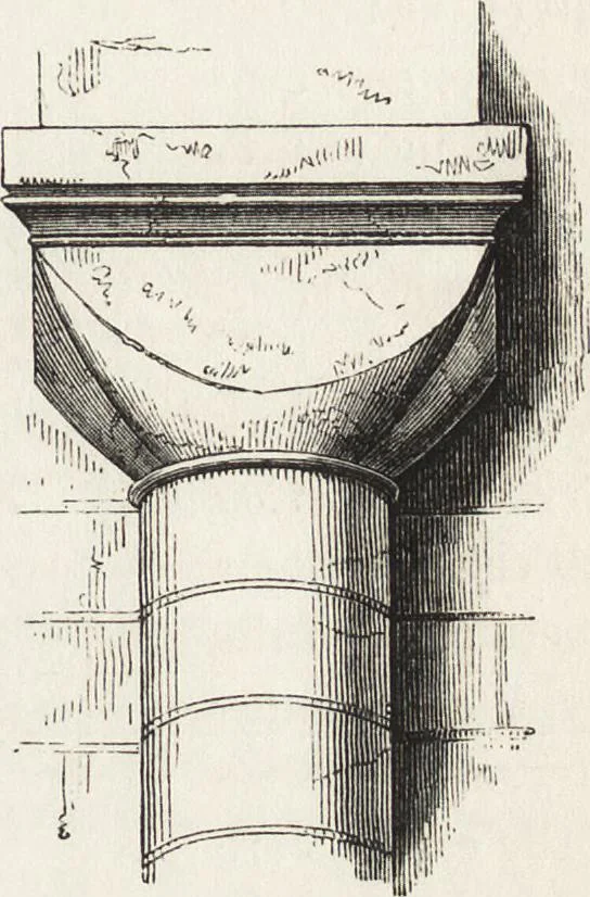 An illustration from An introduction to the study of Gothic architecture, 1861, leaf 78