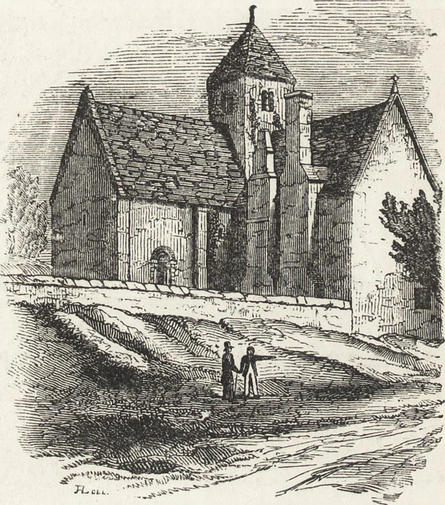 An illustration from An introduction to the study of Gothic architecture, 1861, leaf 89