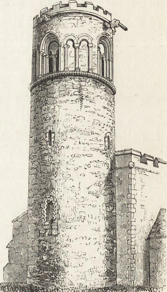 An illustration from An introduction to the study of Gothic architecture, 1861, leaf 91