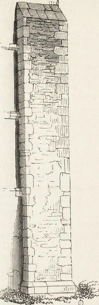 An illustration from An introduction to the study of Gothic architecture, 1861, leaf 92