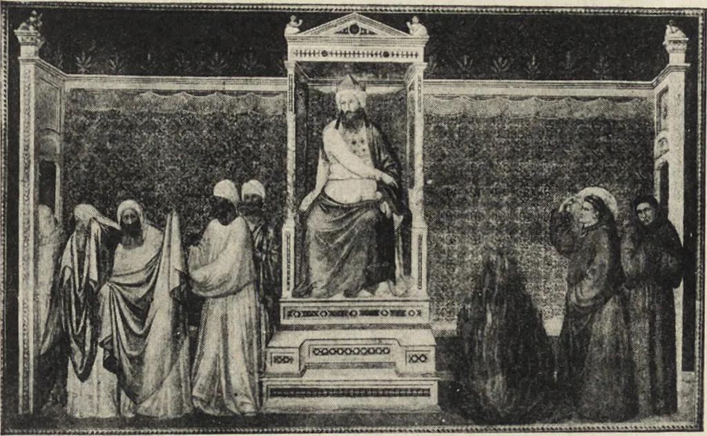 An illustration from A guide to the paintings in the churches and minor museums of Florence; a critical catalogue, with quotations from Vasari, 1908, leaf 113