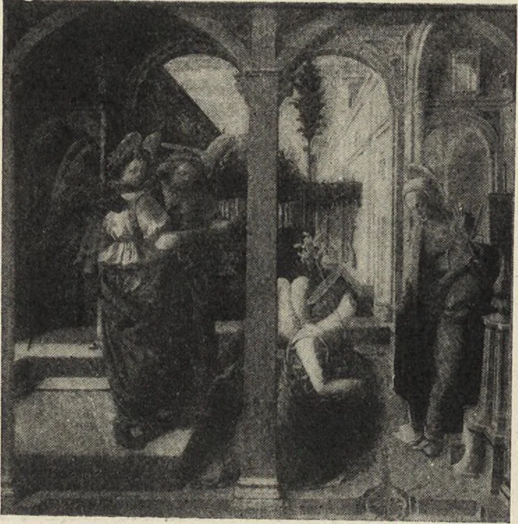 An illustration from A guide to the paintings in the churches and minor museums of Florence; a critical catalogue, with quotations from Vasari, 1908, leaf 153