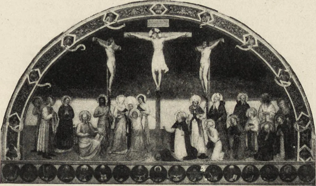 An illustration from A guide to the paintings in the churches and minor museums of Florence; a critical catalogue, with quotations from Vasari, 1908, leaf 170