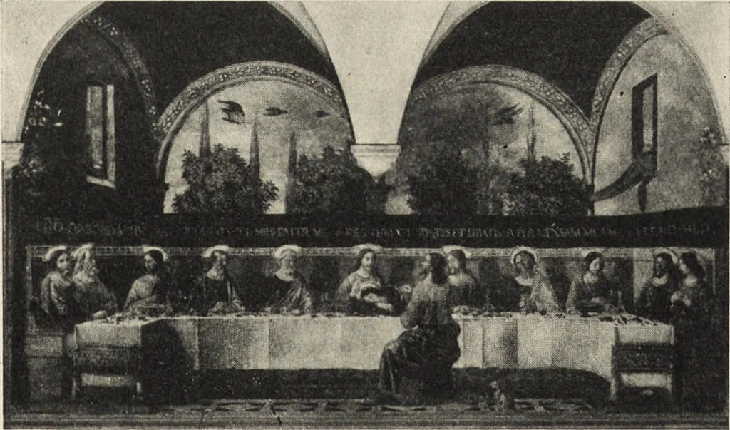 An illustration from A guide to the paintings in the churches and minor museums of Florence; a critical catalogue, with quotations from Vasari, 1908, leaf 172