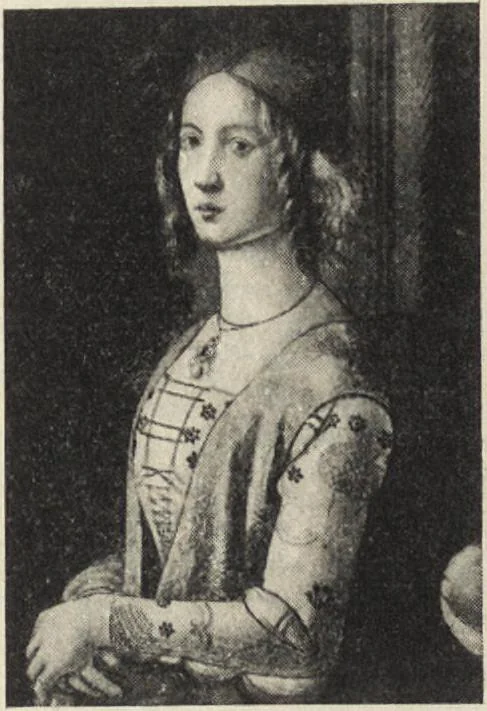 An illustration from A guide to the paintings in the churches and minor museums of Florence; a critical catalogue, with quotations from Vasari, 1908, leaf 201