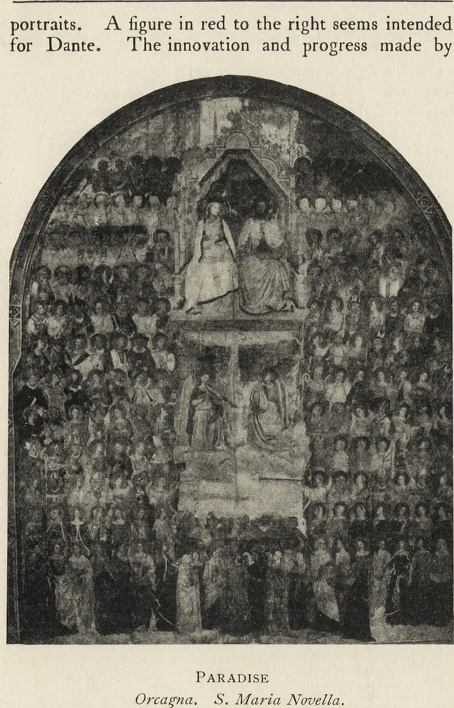An illustration from A guide to the paintings in the churches and minor museums of Florence; a critical catalogue, with quotations from Vasari, 1908, leaf 206