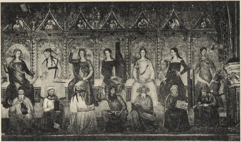 An illustration from A guide to the paintings in the churches and minor museums of Florence; a critical catalogue, with quotations from Vasari, 1908, leaf 213