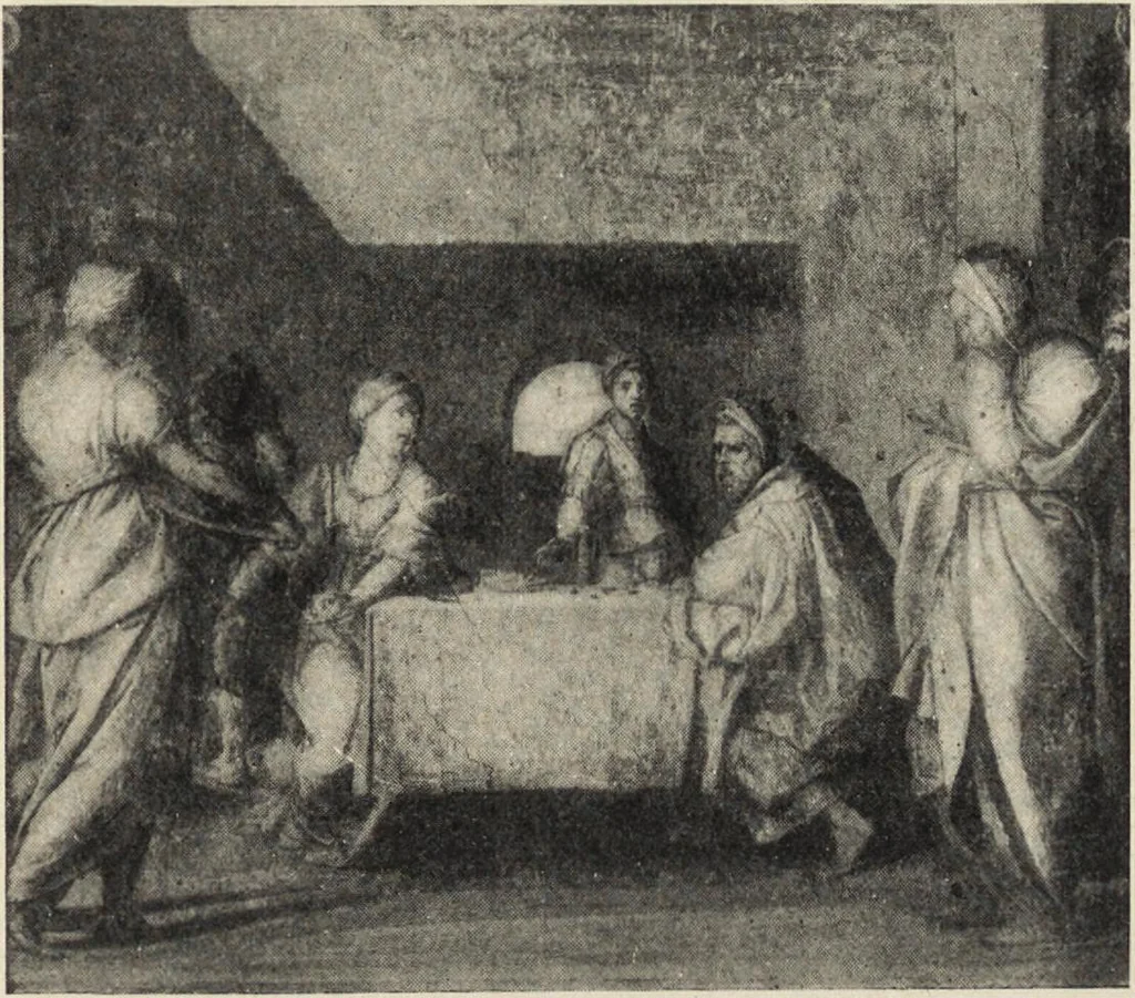 An illustration from A guide to the paintings in the churches and minor museums of Florence; a critical catalogue, with quotations from Vasari, 1908, leaf 266