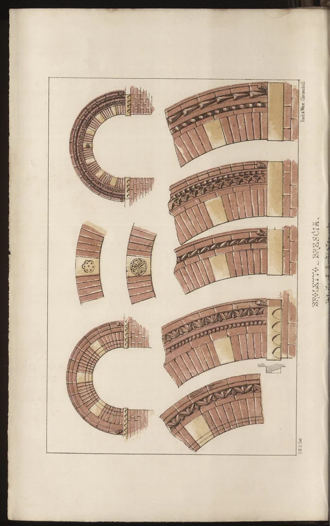 An illustration from Brick and marble in the middle ages: notes of a tour in the north of Italy, 1855, leaf 105
