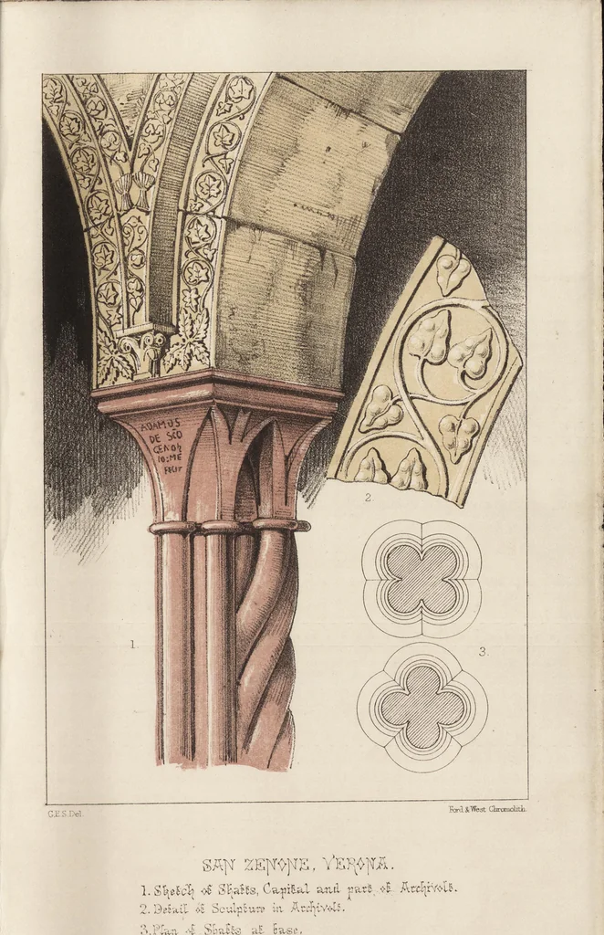 An illustration from Brick and marble in the middle ages: notes of a tour in the north of Italy, 1855, leaf 150
