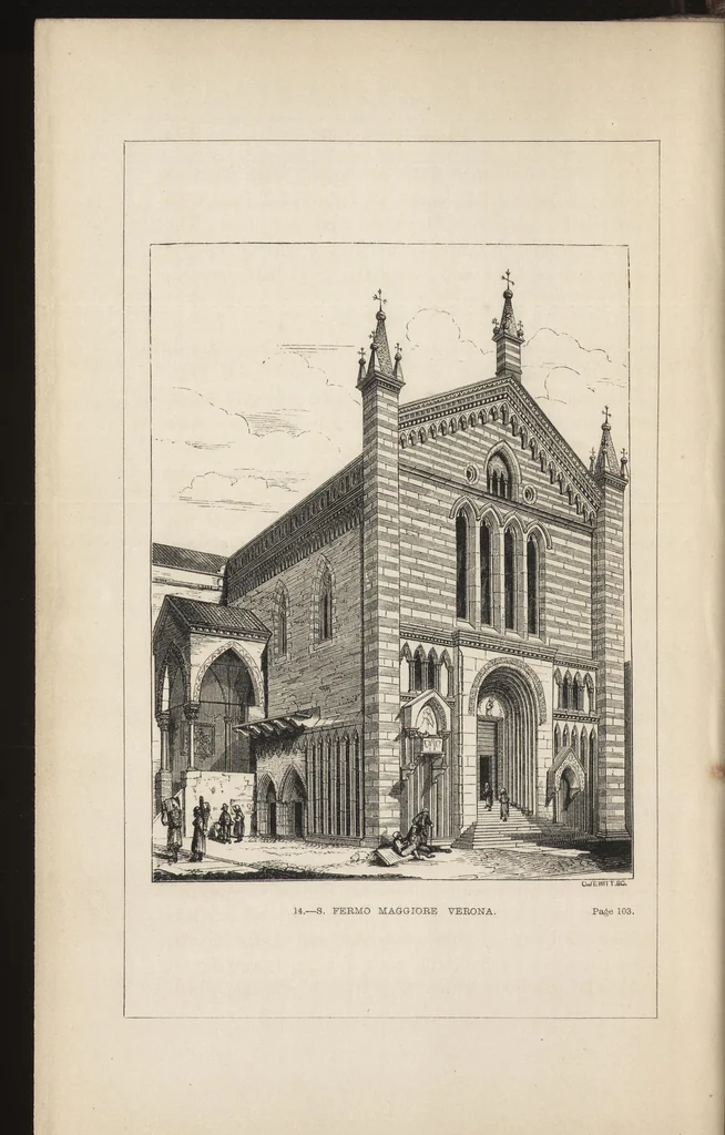 An illustration from Brick and marble in the middle ages: notes of a tour in the north of Italy, 1855, leaf 155