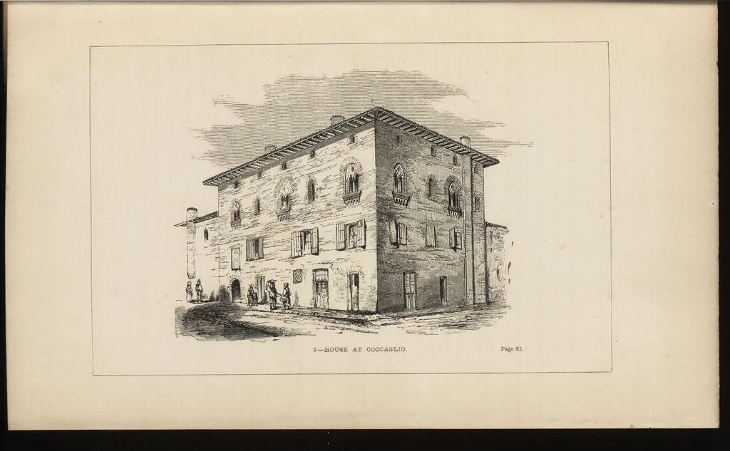 An illustration from Brick and marble in the middle ages: notes of a tour in the north of Italy, 1855, leaf 96