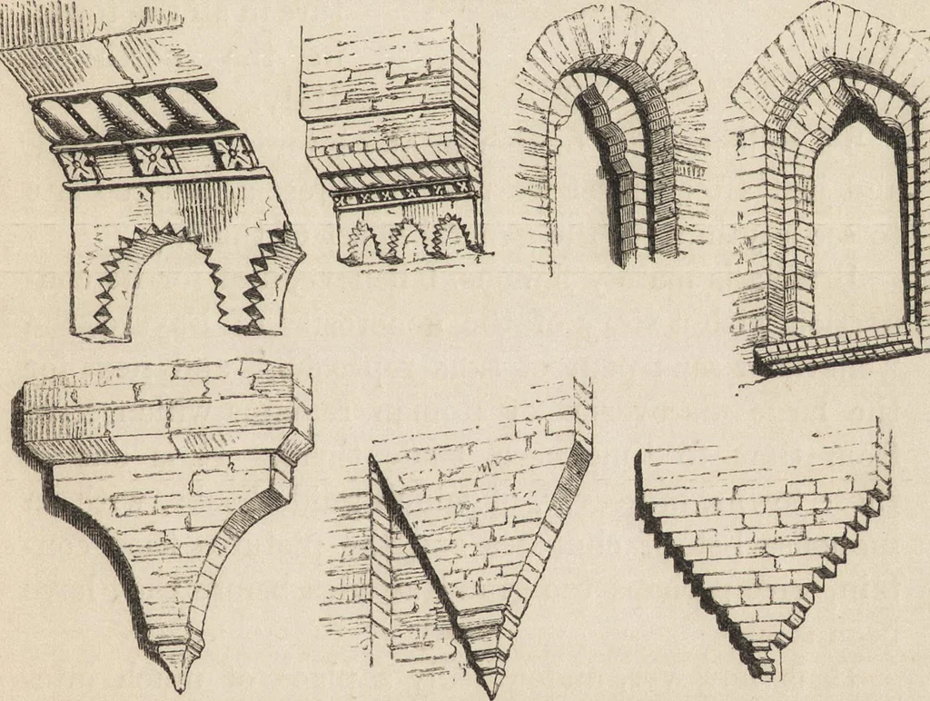 An illustration from Brick and marble in the middle ages: notes of a tour in the north of Italy, 1855, leaf 98