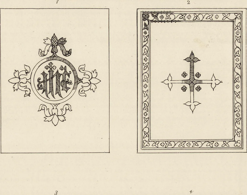 An illustration from Church embroidery, ancient and modern, 1867, leaf 126