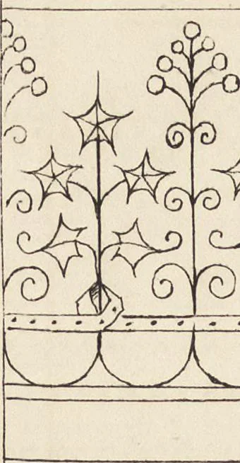 An illustration from Church embroidery, ancient and modern, 1867, leaf 147