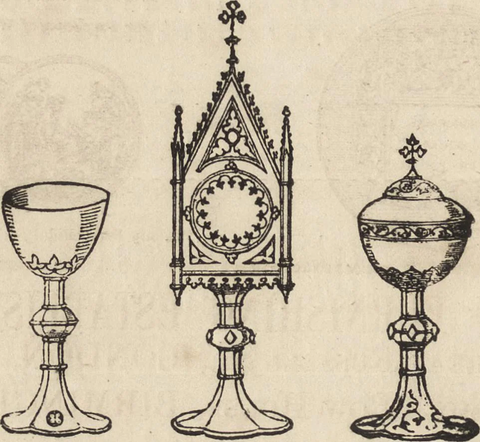 An illustration from Church embroidery, ancient and modern, 1867, leaf 235