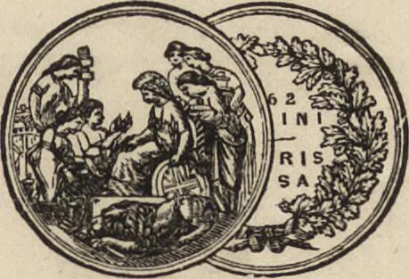 An illustration from Church embroidery, ancient and modern, 1867, leaf 236