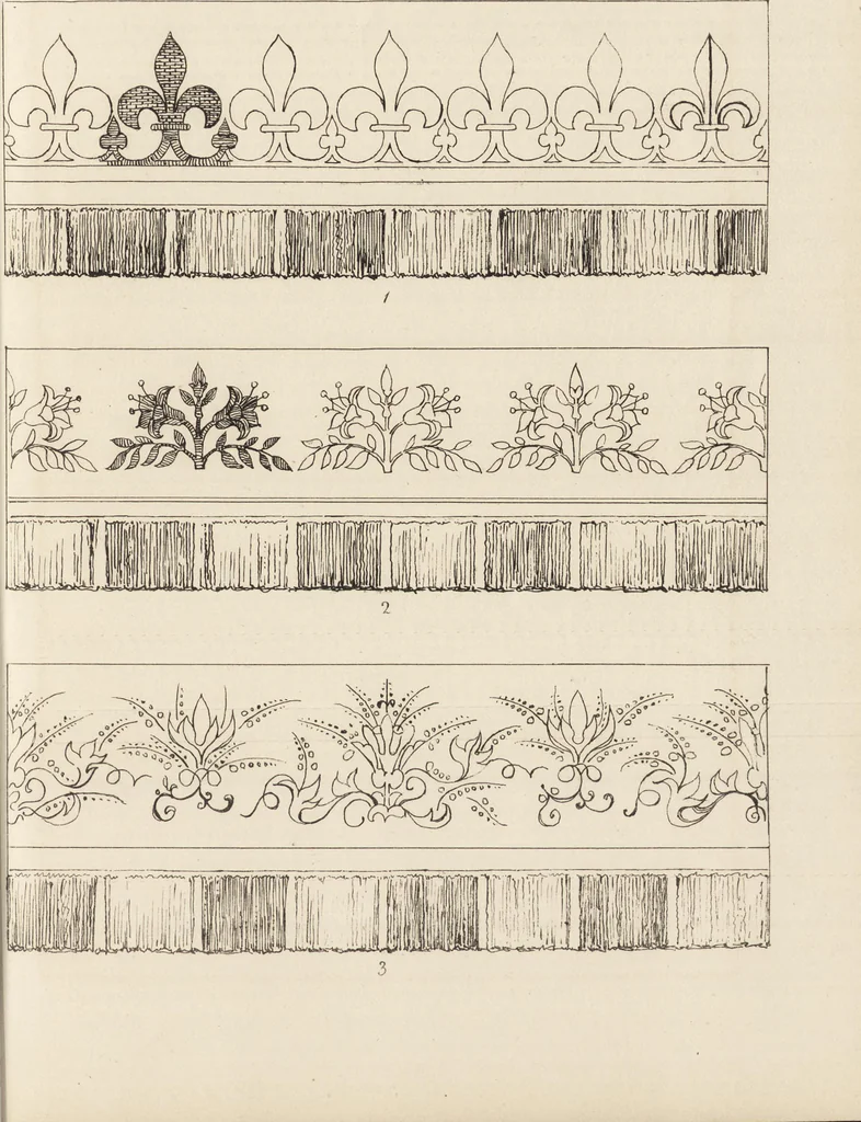 An illustration from Church embroidery, ancient and modern, 1867, leaf 82