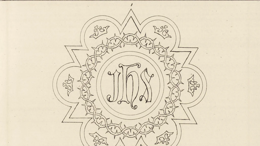 An illustration from Church embroidery, ancient and modern, 1867, leaf 90