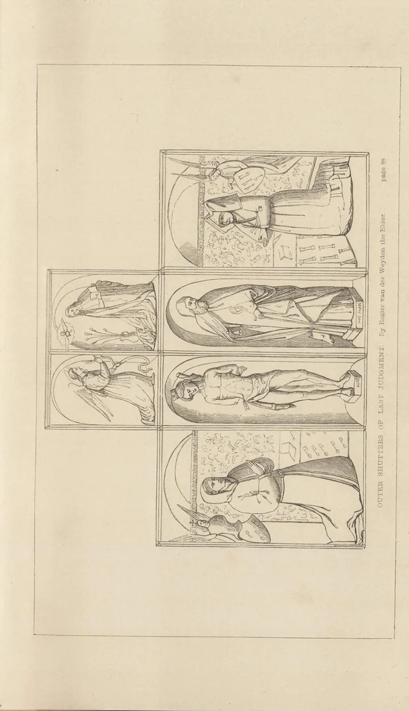 An illustration from Handbook of painting. The German, Flemish, and Dutch schools, 1860, leaf 138