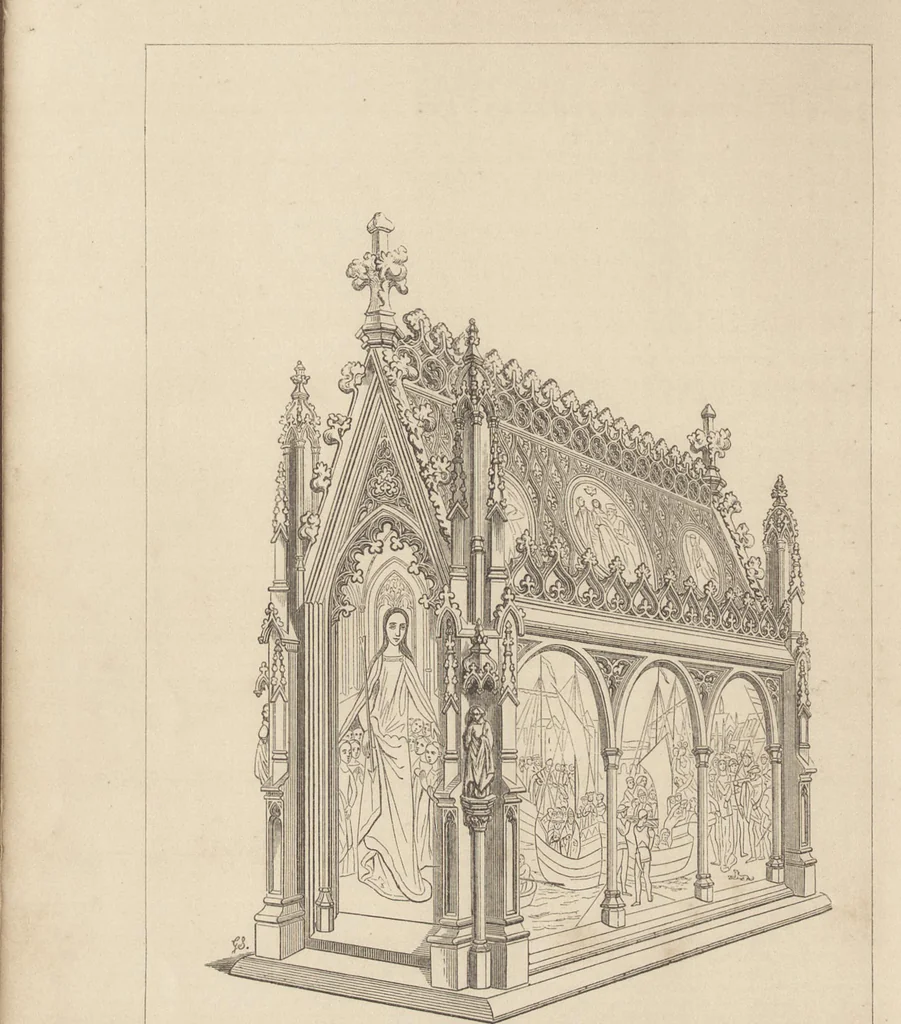 An illustration from Handbook of painting. The German, Flemish, and Dutch schools, 1860, leaf 159