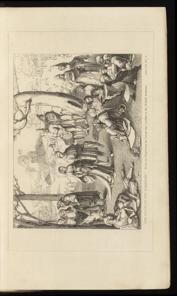 An illustration from Handbook of painting. The German, Flemish, and Dutch schools, 1860, leaf 182