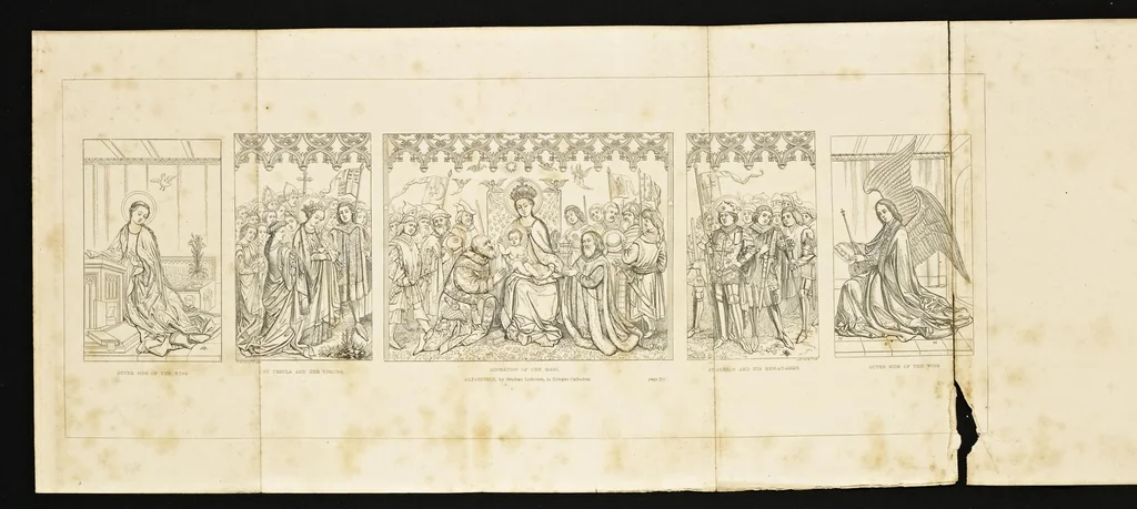 An illustration from Handbook of painting. The German, Flemish, and Dutch schools, 1860, leaf 189