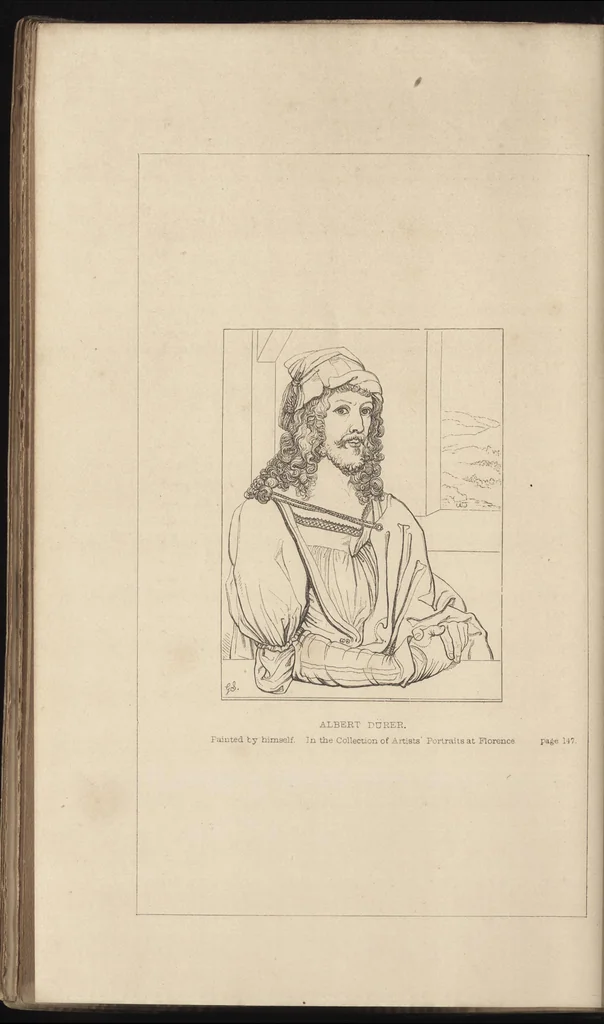 An illustration from Handbook of painting. The German, Flemish, and Dutch schools, 1860, leaf 223