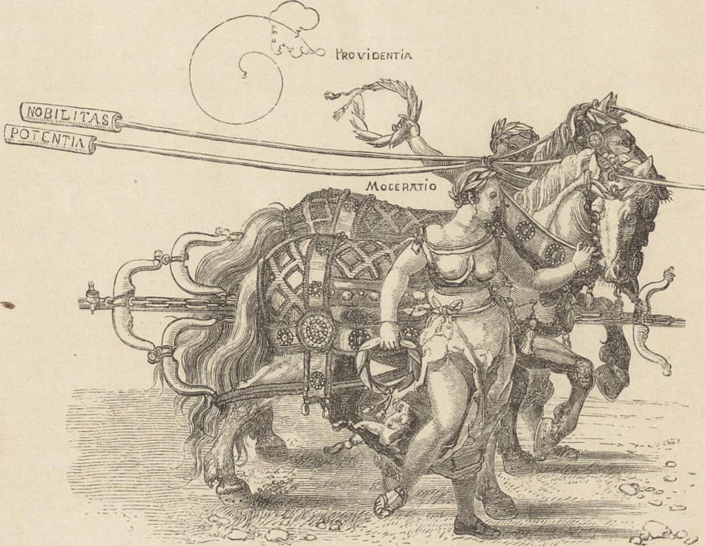 An illustration from Handbook of painting. The German, Flemish, and Dutch schools, 1860, leaf 249