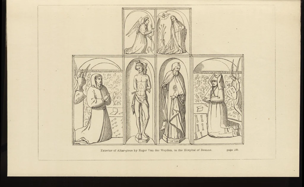 An illustration from The early Flemish painters; notices of their lives and works, 1872, leaf 234