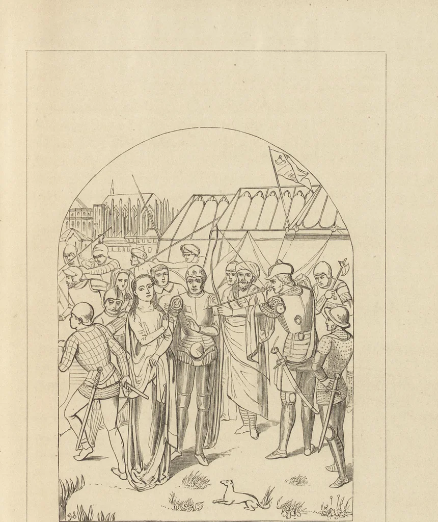 An illustration from The early Flemish painters; notices of their lives and works, 1872, leaf 330