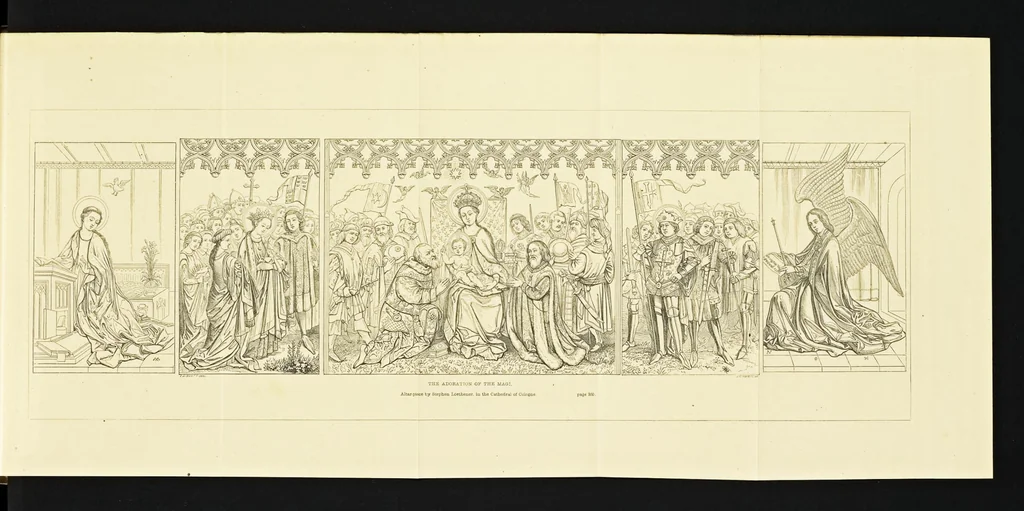An illustration from The early Flemish painters; notices of their lives and works, 1872, leaf 396