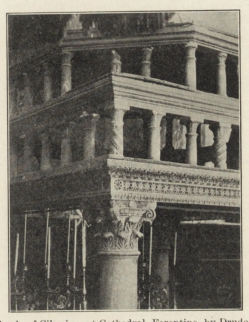 An illustration from The monuments of Christian Rome from Constantine to the renaissance, 1908, leaf 192