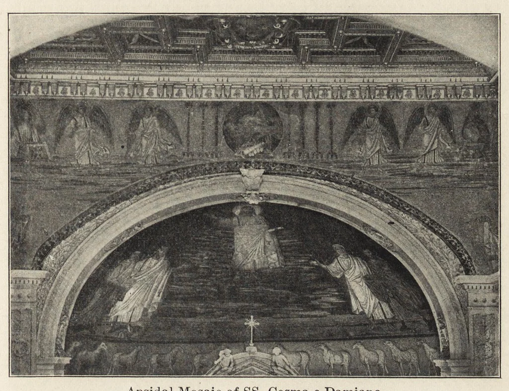An illustration from The monuments of Christian Rome from Constantine to the renaissance, 1908, leaf 86