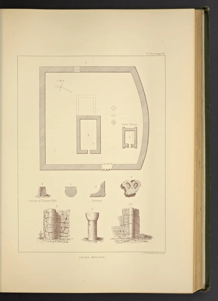 An illustration from Notes on Irish architecture, 1875, leaf 188